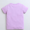 BUMZEE Lavender Girls Half Sleeves T-Shirt
