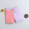 BUMZEE Lavender & Peach Girls Shorts