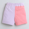 BUMZEE Lavender & Peach Girls Shorts