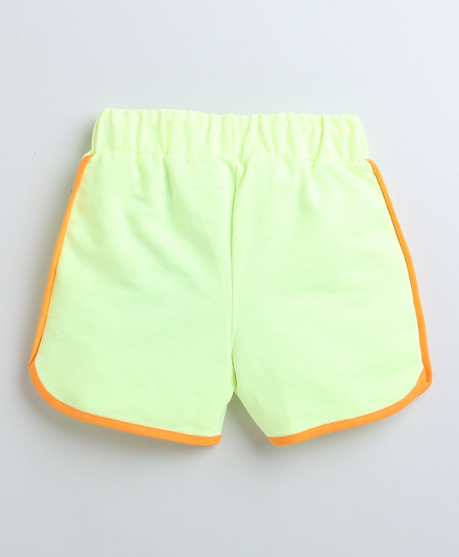 BUMZEE Neon Green Girls Shorts