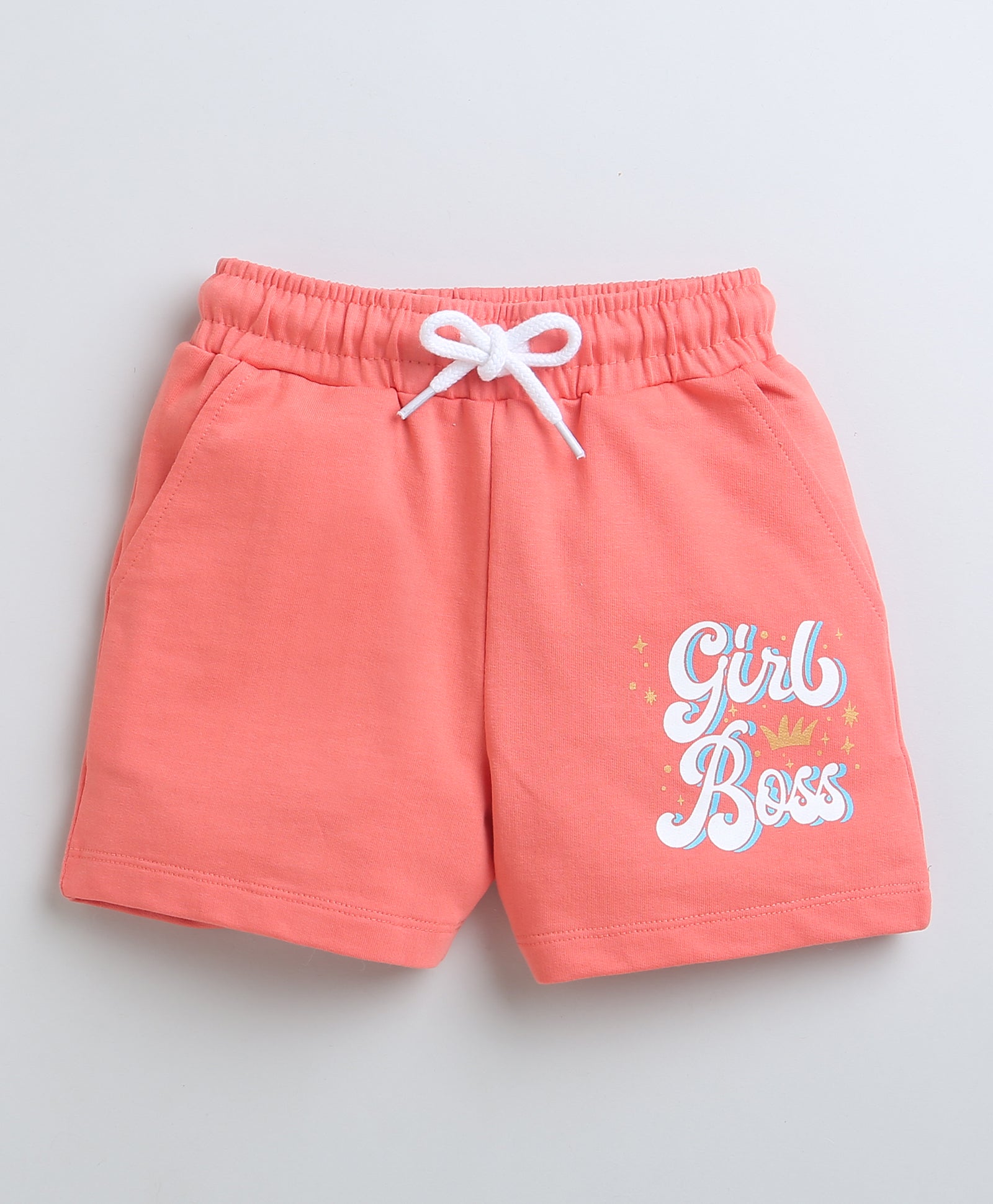 BUMZEE Coral Girls Shorts