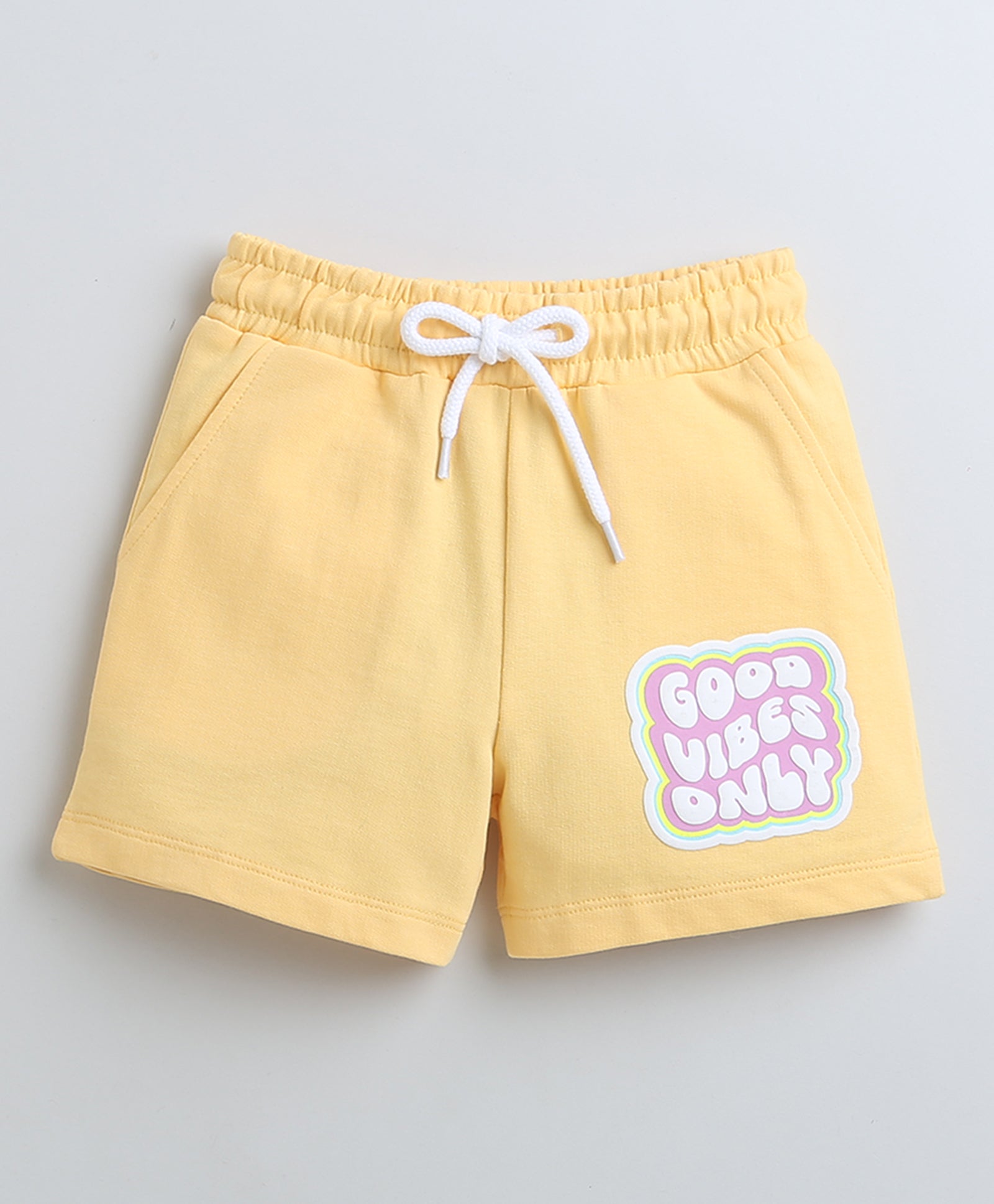 BUMZEE Yellow Girls Shorts