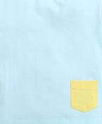 Bumzee Sky Blue T-Shirt, Half Sleeves, 100% Cotton