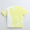 BUMZEE Yellow Girls Half Sleeves Oversized T-Shirt
