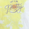 BUMZEE Yellow Girls Half Sleeves Oversized T-Shirt