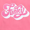 BUMZEE Fuschia Pink Girls Half Sleeves Oversized Crop T-Shirt