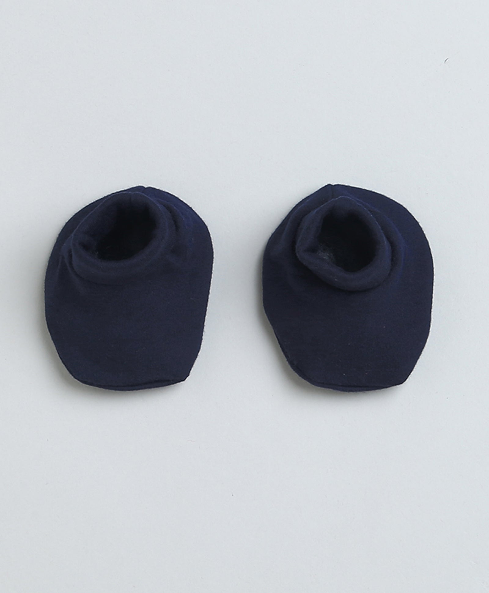 Boys 100% Cotton NA Cap Mitten Bootie - Navy