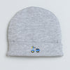 Boys 100% Cotton NA Cap Mitten Bootie - Grey