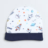 Boys 100% Cotton NA Cap Mitten Bootie - White & Navy