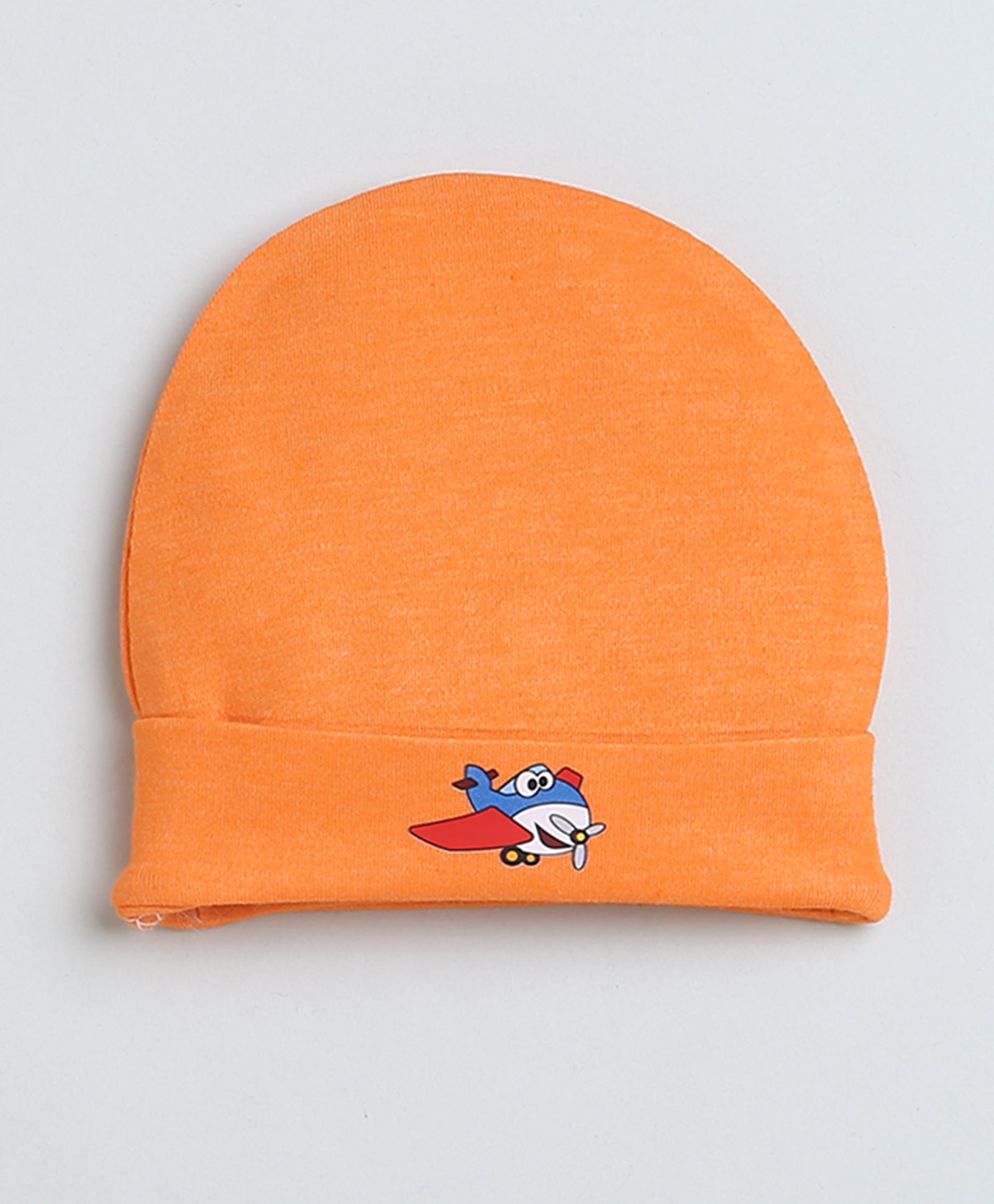 Girls 100% Cotton NA Cap Mitten Bootie - Orange