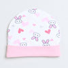 Boys 100% Cotton NA Cap Mitten Bootie - White & Pink