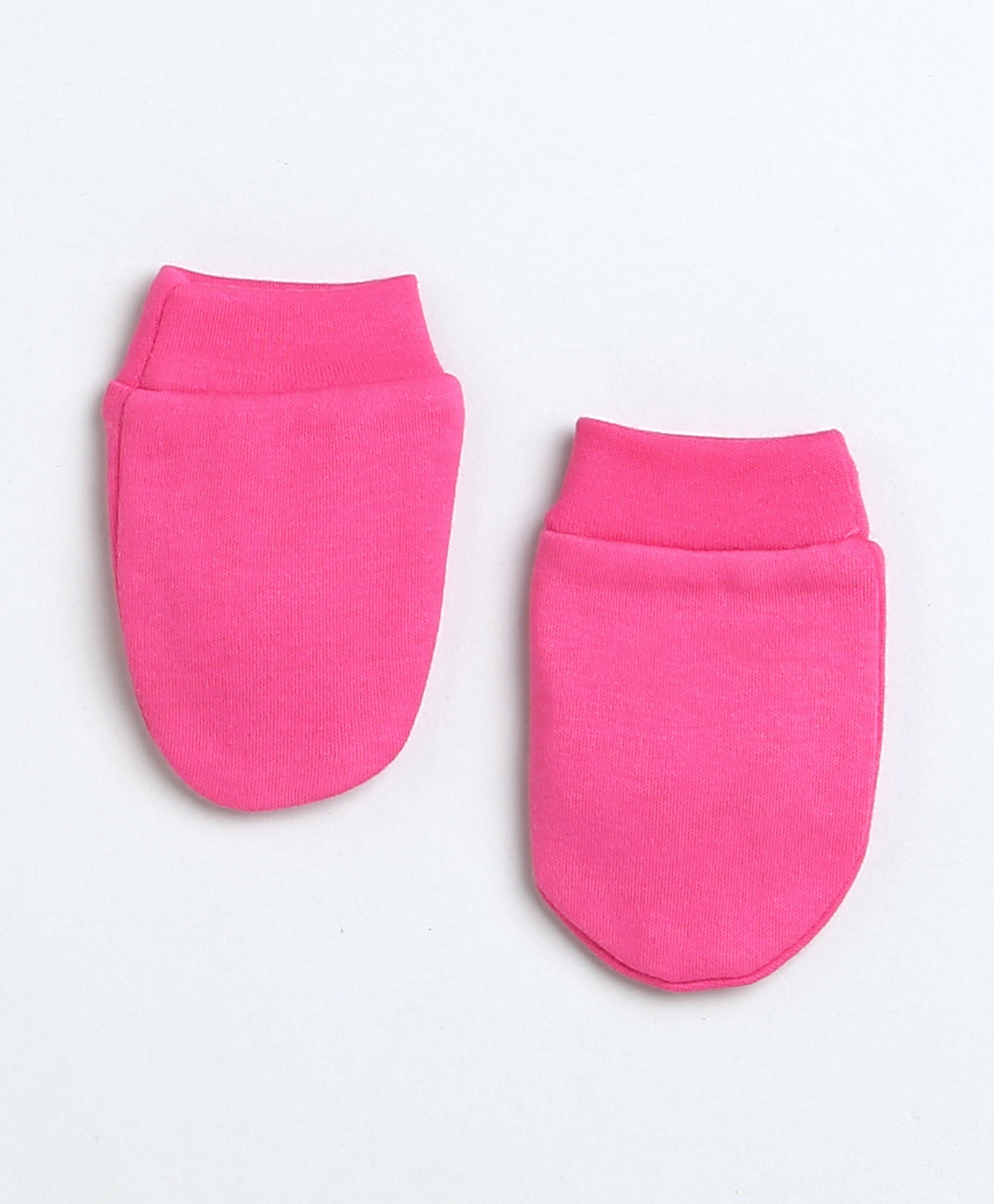 Girls 100% Cotton NA Cap Mitten Bootie - Pink