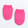 Girls 100% Cotton NA Cap Mitten Bootie - Pink