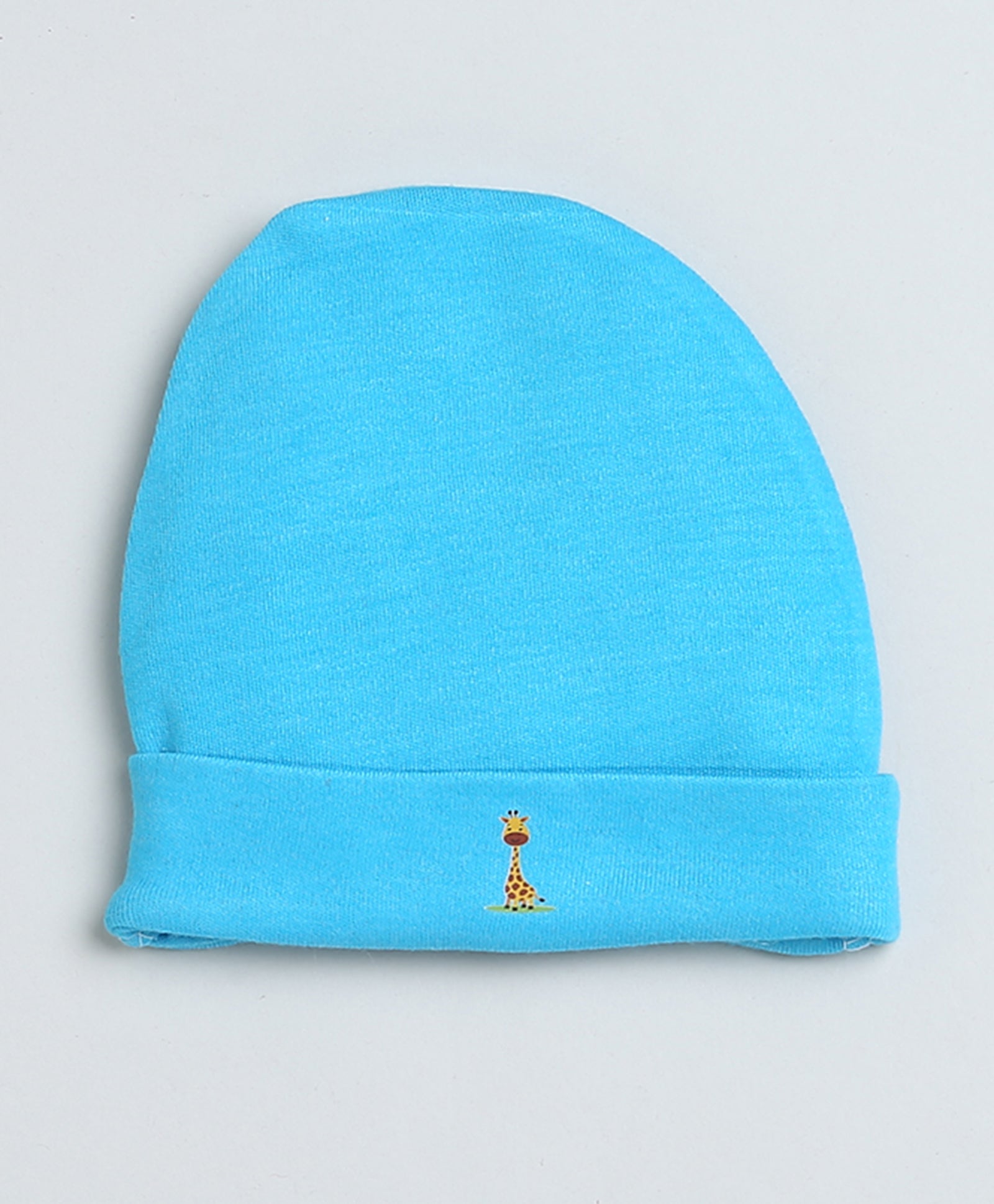 Boys 100% Cotton NA Cap Mitten Bootie - Blue