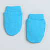 Boys 100% Cotton NA Cap Mitten Bootie - Blue