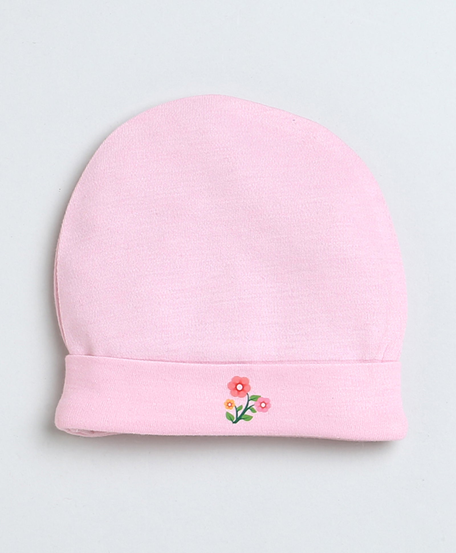 Boys 100% Cotton NA Cap Mitten Bootie - Pink