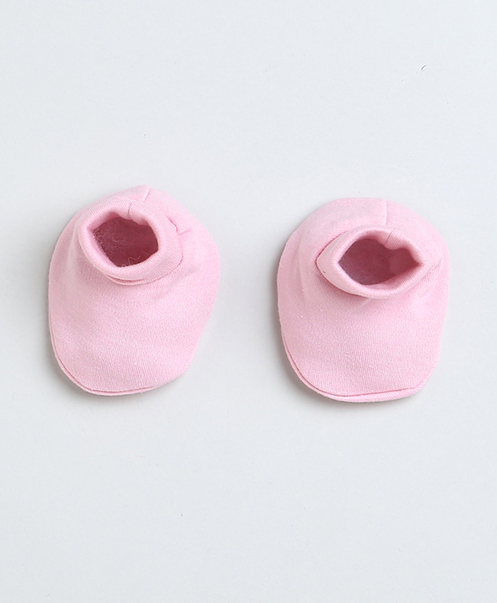 Boys 100% Cotton NA Cap Mitten Bootie - Pink