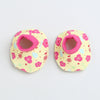 Girls 100% Cotton NA Cap Mitten Bootie - Yellow & Pink