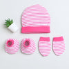 Girls 100% Cotton NA Cap Mitten Bootie - Pink