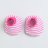 Girls 100% Cotton NA Cap Mitten Bootie - Pink