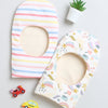 Boys 100% Cotton NA Monkey Cap - Cream