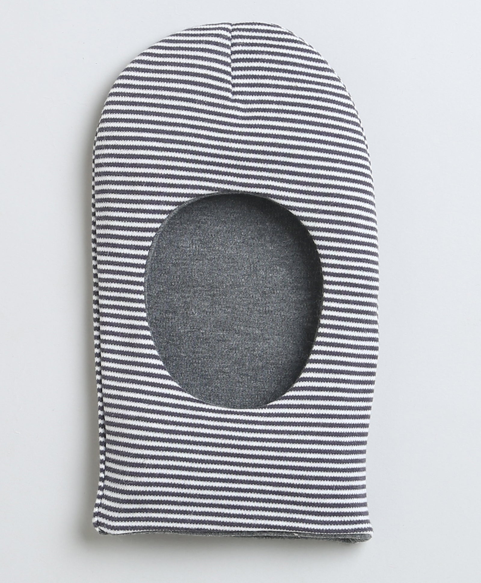 Boys 100% Cotton NA Monkey Cap - White & Grey