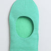 Girls 100% Cotton NA Monkey Cap - Green & White