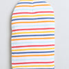 Boys 100% Cotton NA Monkey Cap - White & Orange