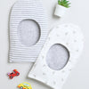Boys 100% Cotton NA Monkey Cap - Grey & White