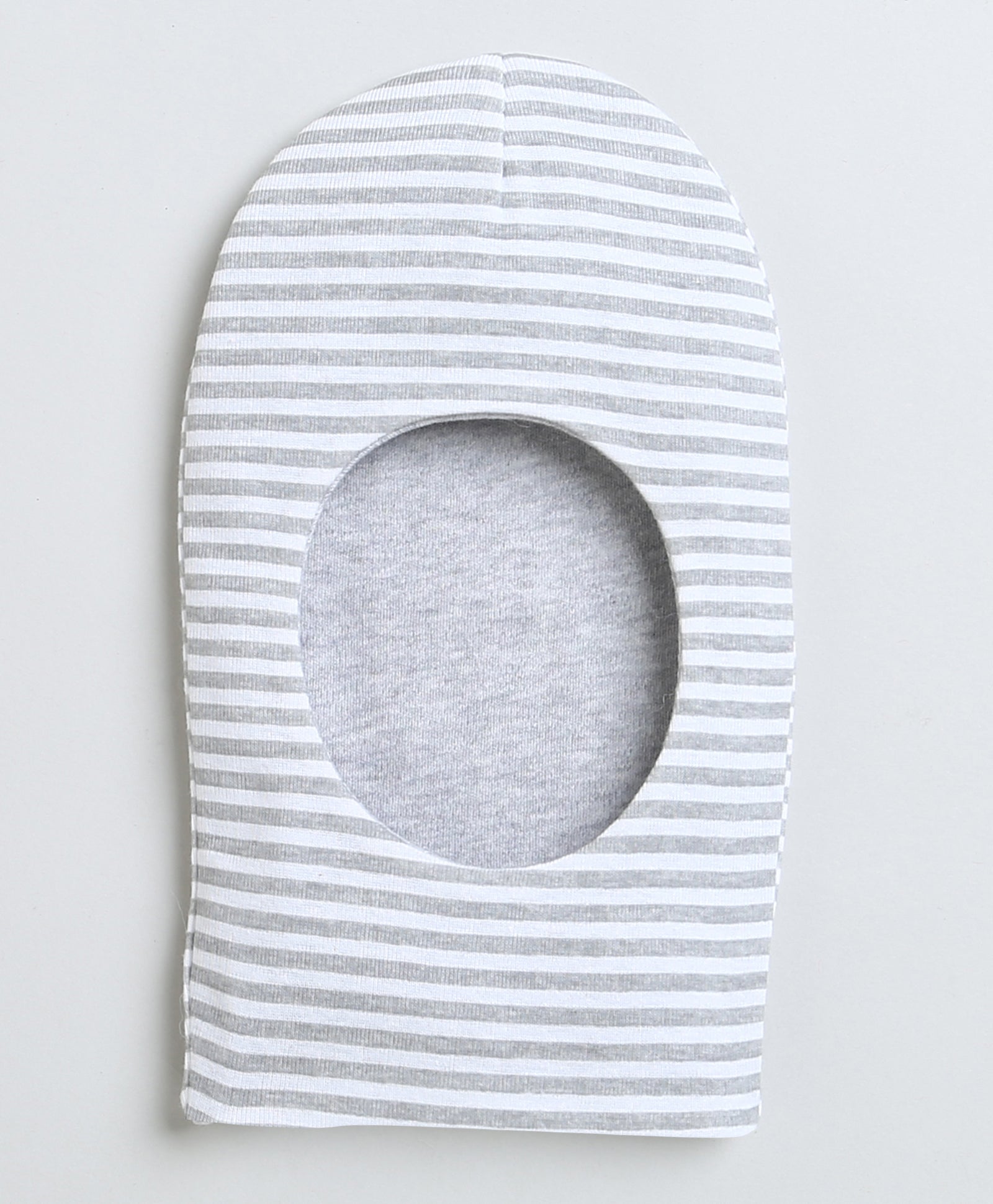 Boys 100% Cotton NA Monkey Cap - Grey & White