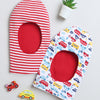 Boys 100% Cotton NA Monkey Cap - Red & White