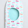 Girls 100% Cotton NA Monkey Cap - White & Mint