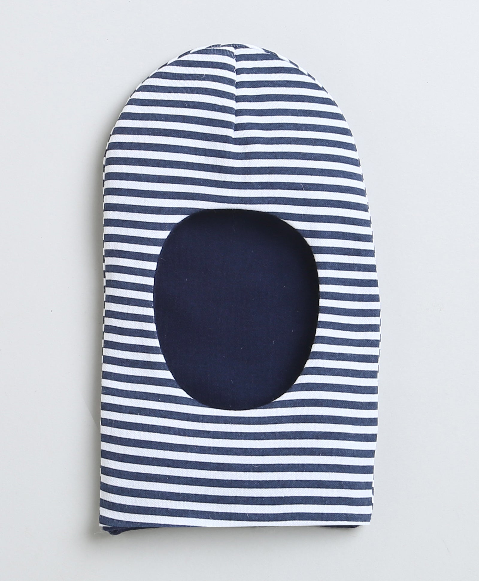 Boys 100% Cotton NA Monkey Cap - Navy & White