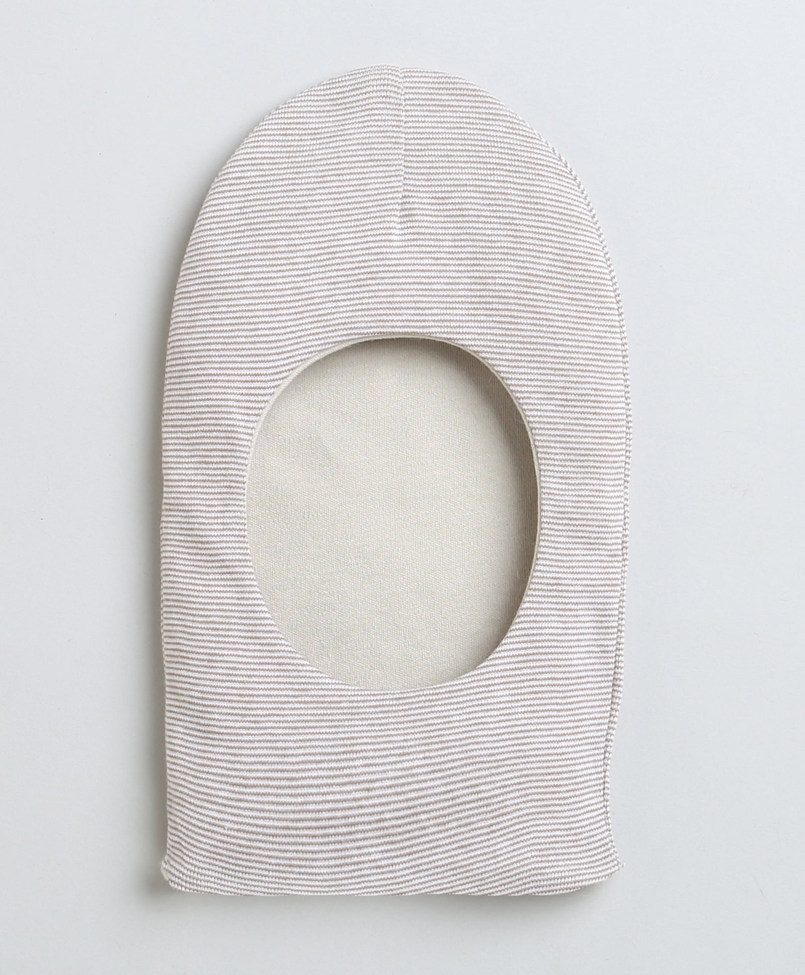 Girls 100% Cotton NA Monkey Cap - Beige & White