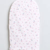 Girls 100% Cotton NA Monkey Cap - Pink & White