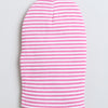 Girls 100% Cotton NA Monkey Cap - Pink & White