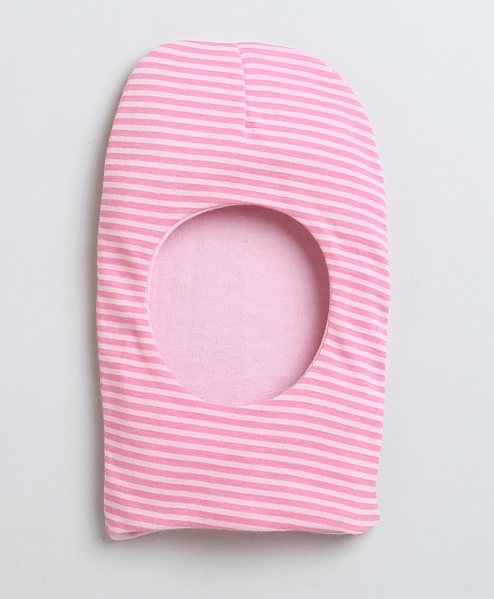 Girls 100% Cotton NA Monkey Cap - Green & Pink
