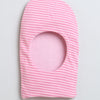 Girls 100% Cotton NA Monkey Cap - Green & Pink