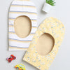 Girls 100% Cotton NA Monkey Cap - Yellow & Cream