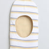 Girls 100% Cotton NA Monkey Cap - Yellow & Cream