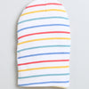 Girls 100% Cotton NA Monkey Cap - White & Yellow