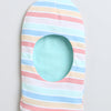Girls 100% Cotton NA Monkey Cap - Mint & Multi