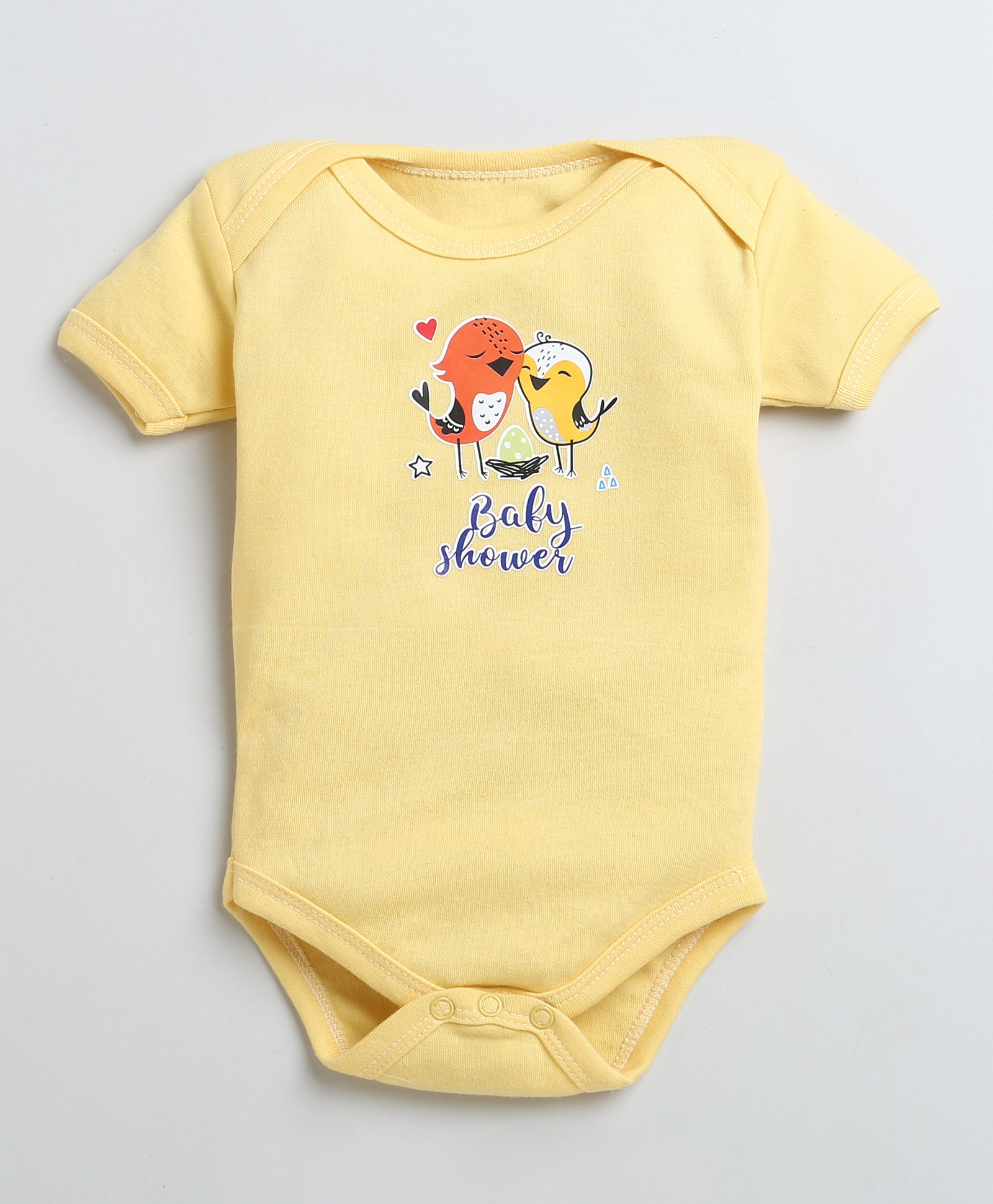 Girls 100% Cotton NA Gift Set - White & Yellow