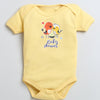 Girls 100% Cotton NA Gift Set - White & Yellow