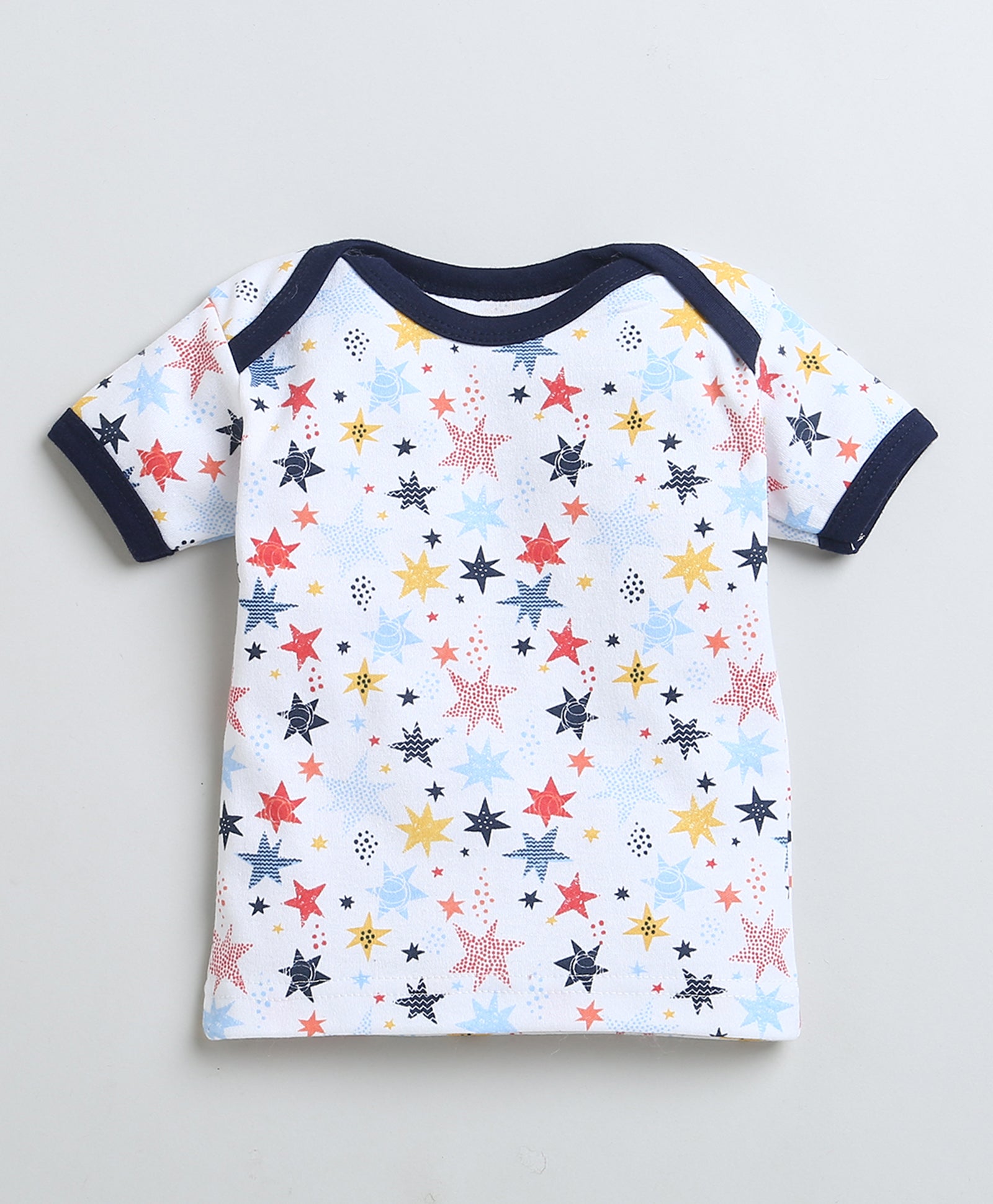 Boys 100% Cotton NA Gift Set - Navy & White