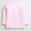 Girls Cotton Blend Solid Thermal Jabla - Pink & Dark Pink