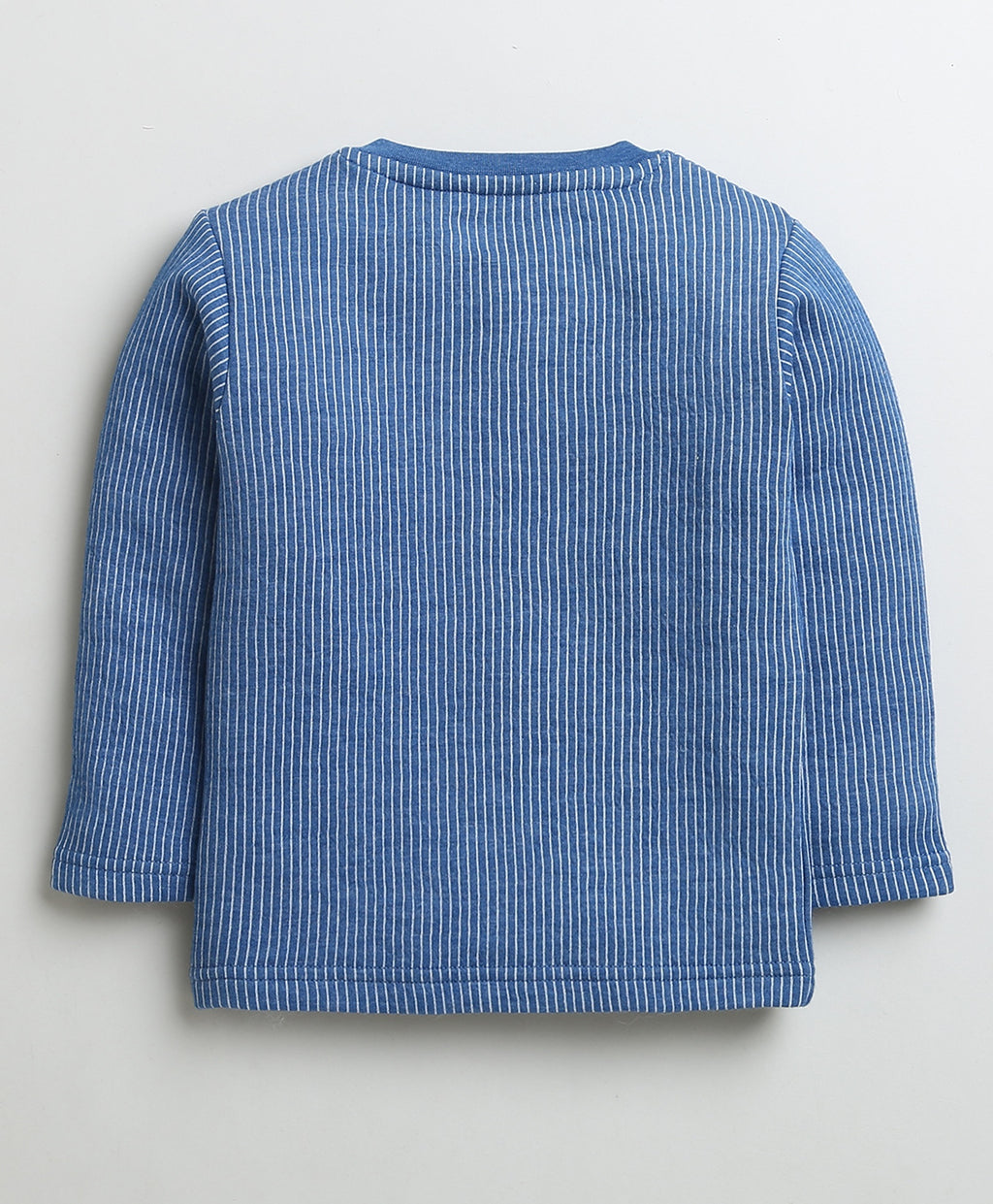 Bumzee Beige & Indigo Blue Thermal T-Shirt, Pack of 2, Full Sleeves, Cotton Blend