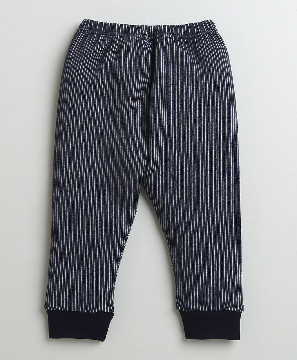 Bumzee Sky Blue & Charcoal Grey Thermal Jogger, Pack of 2, Cotton Blend