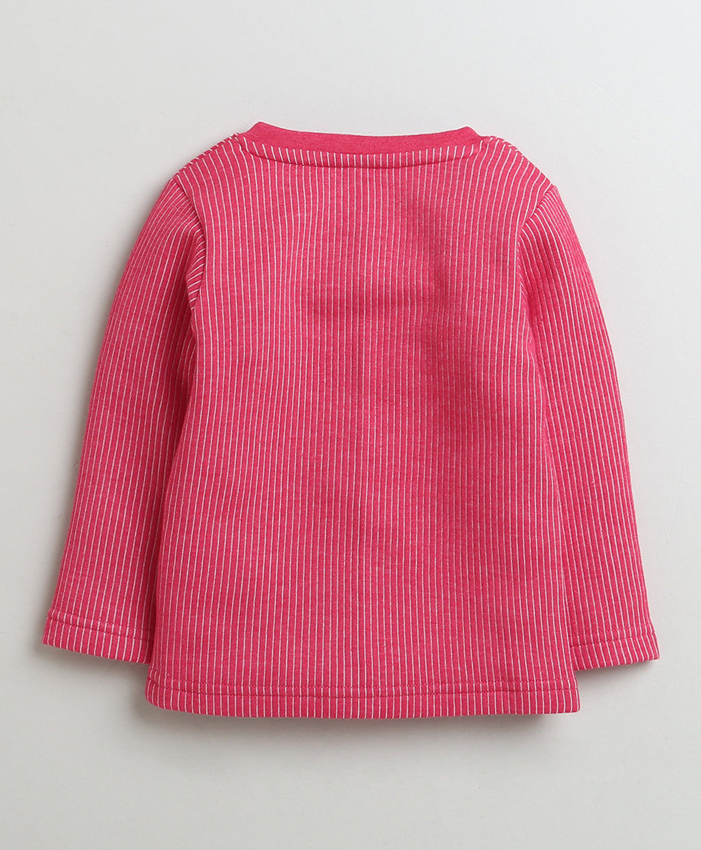 Bumzee Dark Pink Thermal Jabla & Jogger Set, Full Sleeves, Cotton Blend