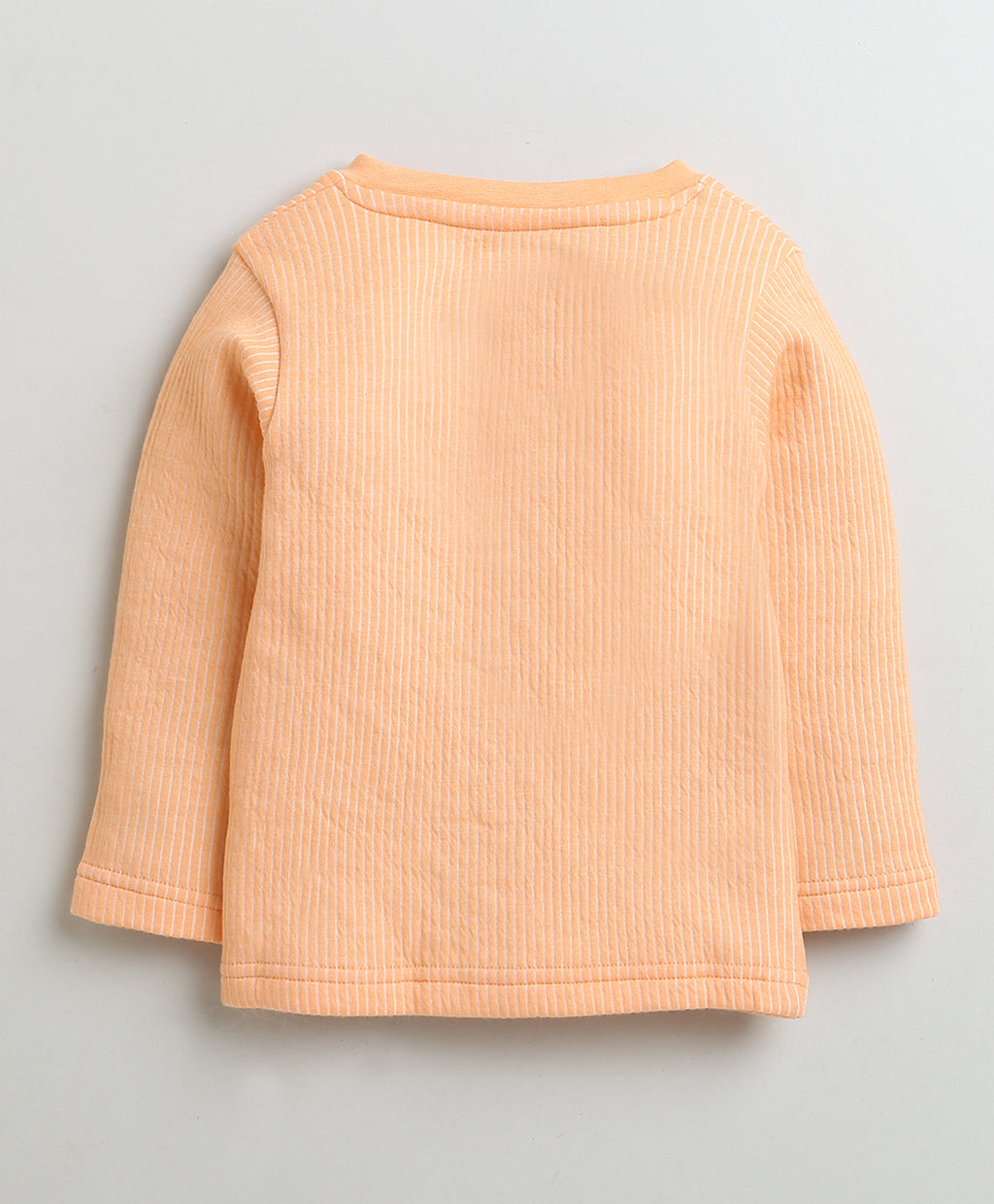 Orange Thermal Jabla & Jogger Set, Full Sleeves